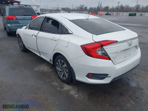 2017 Honda Civic Sedan EX with VIN 19XFC2F75HE080691, listed as a IAAI auction lot 41609896 with 79,648 mi miles. Bid and sale history available at carsss.com. Image 3.