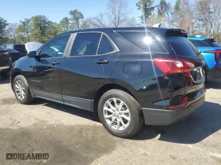 2020 Chevrolet Equinox LS with VIN 2GNAXHEV1L6109198, listed as a Copart auction lot 48431065 with 113,763 mi miles and Salvage Title. Bid and sale history available at carsss.com. Image 2.