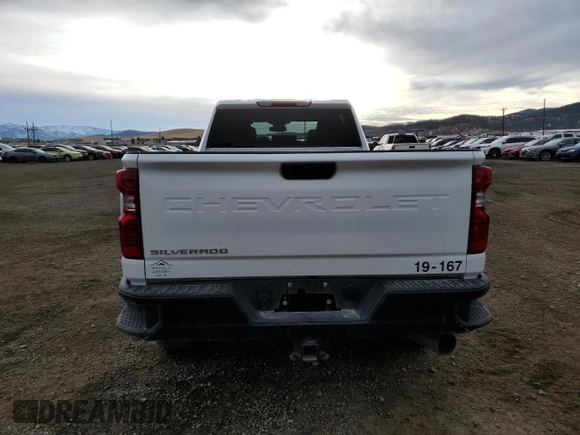2024 Chevrolet Silverado 3500HD Work Truck with VIN 1GC4YSEY7RF214644, listed as a Copart auction lot 84760664 with 49,864 mi miles and Salvage Title. Bid and sale history available at carsss.com. Image 6.