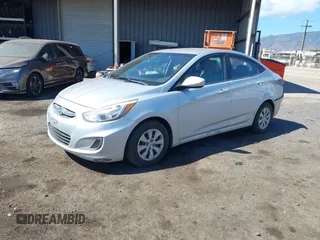 2016 Hyundai Accent SE with VIN KMHCT4AE1GU021377, listed as a IAAI auction lot 40587822 with 72,297 mi miles and . Bid and sale history available at DreamBid. Image 2.