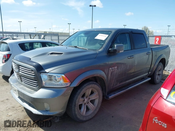 2013 Ram 1500 Sport z VIN 1C6RR7MT3DS515649, wystawiony jako IAAI lot #41949253 z przebiegiem Nie podano mil oraz . Historia ofert i sprzedaży dostępna na DreamBid. Obrazek 17.