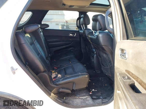 2012 Dodge Durango Citadel with VIN 1C4SDHET3CC121753, listed as a IAAI auction lot 41775187 with 198,041 mi miles and . Bid and sale history available at DreamBid. Image 8.
