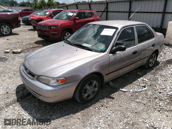 1999 Toyota Corolla VE with VIN 1NXBR18EXXZ247853, listed as a IAAI auction lot 42562565 with 204,854 mi miles and . Bid and sale history available at DreamBid. Image 2.