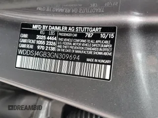 2016 Mercedes-Benz CLA 250 z VIN WDDSJ4GB3GN309694, wystawiony jako Copart lot #52521395 z przebiegiem 110 736 mil mil oraz Szkody całkowita. Historia ofert i sprzedaży dostępna na DreamBid. Obrazek 13.