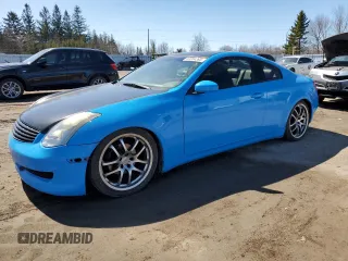 2004 Infiniti G35 w/Leather with VIN JNKCV54E54M812330, listed as a Copart auction lot 52854395 with 331,166 mi miles and Salvage Title. Bid and sale history available at DreamBid. Image 1.