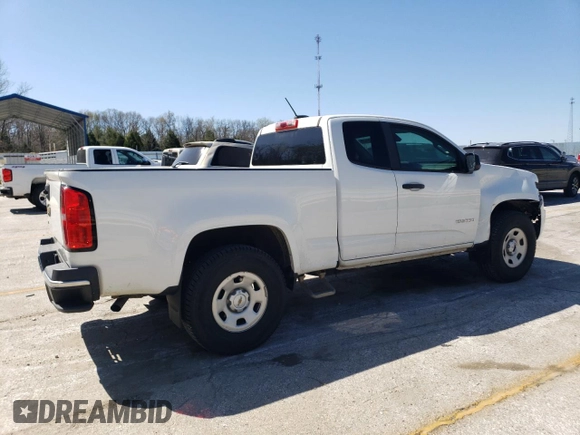 2019 Chevrolet Colorado 2WD Work Truck with VIN 1GCHSBEA6K1151142, listed as a Copart auction lot 52751425 with 122,366 mi miles and Salvage Title. Bid and sale history available at DreamBid. Image 3.