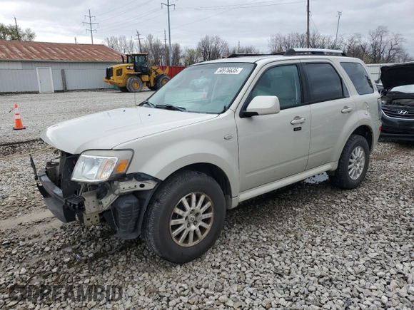 2009 Mercury Mariner Premier with VIN 4M2CU97789KJ11559, listed as a Copart auction lot 50976635 with 152,481 mi miles and Salvage Title. Bid and sale history available at carsss.com. Image 1.