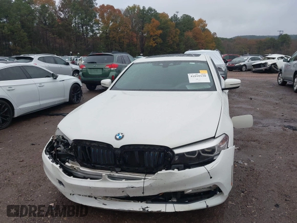 2018 BMW 5 Series 530e with VIN WBAJA9C52JB253501, listed as a IAAI auction lot 41010120 with 93,059 mi miles and . Bid and sale history available at DreamBid. Image 12.