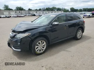 2017 Acura RDX Technology with VIN 5J8TB4H56HL016553, listed as a Copart auction lot 61544785 with 82,331 mi miles and Salvage title. Bid and sale history available at DreamBid. Image 1.