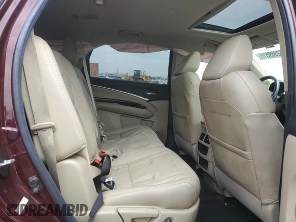 2014 Acura MDX z VIN 5FRYD4H28EB030178, wystawiony jako Copart lot #52389515 z przebiegiem Nie podano mil oraz Szkoda całkowita • Salvage title. Historia ofert i sprzedaży dostępna na DreamBid. Obrazek 10.