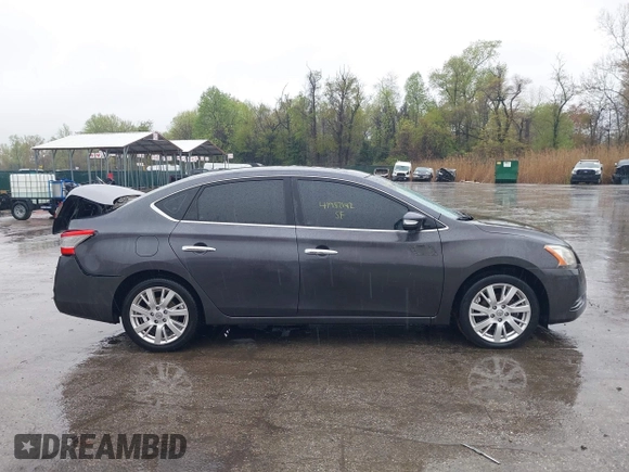 2013 Nissan Sentra S with VIN 3N1AB7AP5DL669623, listed as a IAAI auction lot 41987142 with 157,044 mi miles and . Bid and sale history available at DreamBid. Image 13.