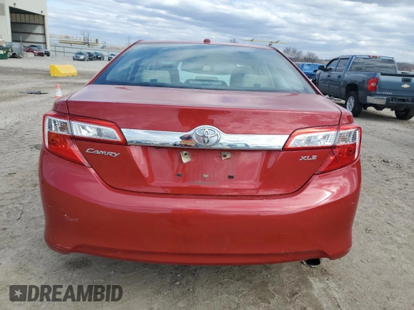 2014 Toyota Camry L with VIN 4T4BF1FK3ER395430, listed as a Copart auction lot 48236175 with 179,746 mi miles and Salvage Title. Bid and sale history available at DreamBid. Image 6.