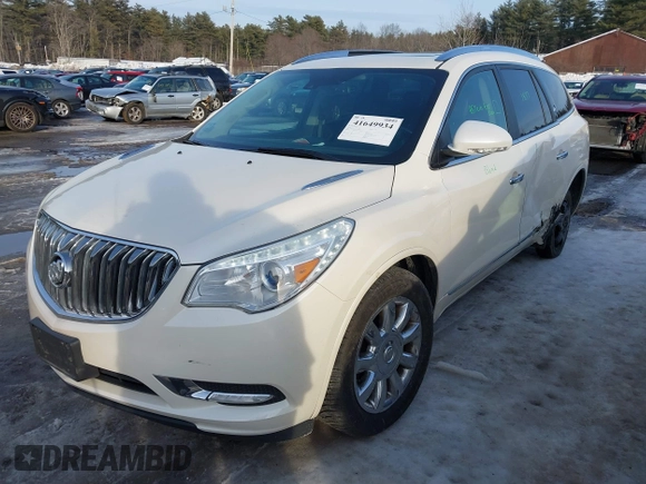 2014 Buick Enclave Premium with VIN 5GAKVCKD7EJ189227, listed as a IAAI auction lot 41649934 with 113,166 mi miles and . Bid and sale history available at DreamBid. Image 17.