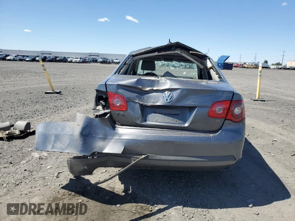 2006 Volkswagen Jetta 1.9L TDI with VIN 3VWST71K06M638552, listed as a Copart auction lot 55675875 with 255,095 mi miles and Salvage title. Bid and sale history available at DreamBid. Image 6.