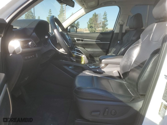 2020 Kia Telluride S with VIN 5XYP6DHC2LG003788, listed as a Copart auction lot 46717975 with 54,814 mi miles and Salvage Title. Bid and sale history available at carsss.com. Image 7.