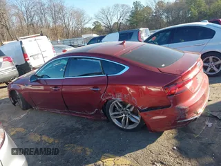 2019 Audi A5 Sportback Premium with VIN WAUANCF57KA054688, listed as a IAAI auction lot 41227350 with 1 mi miles. Bid and sale history available at carsss.com. Image 13.