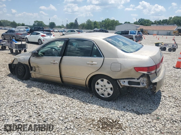 2003 Honda Accord LX with VIN 1HGCM56343A127981, listed as a Copart auction lot 63440625 with 223,060 mi miles and Salvage title. Bid and sale history available at DreamBid. Image 2.