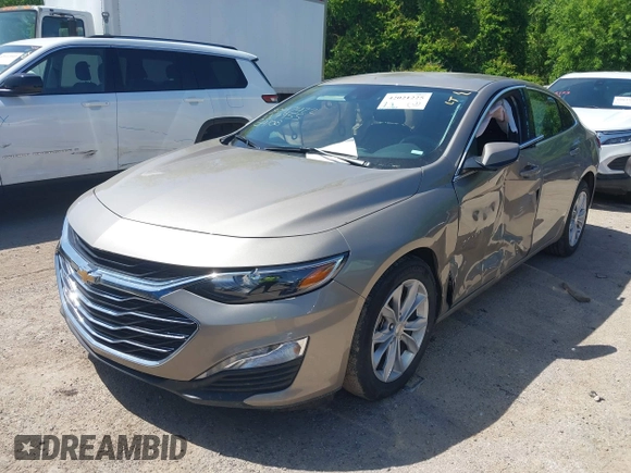 2025 Chevrolet Malibu LT with VIN 1G1ZD5ST7SF117955, listed as a IAAI auction lot 42021225 with 15,346 mi miles and . Bid and sale history available at DreamBid. Image 2.