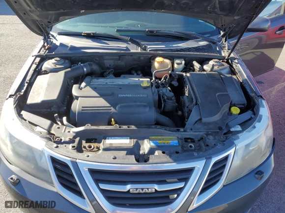 2010 Saab 9-3 with VIN YS3FA4CY1A1618321, listed as a Copart auction lot 48502015 with 140,128 mi miles and Clean Title. Bid and sale history available at carsss.com. Image 13.