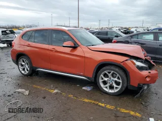 2013 BMW X1 xDrive28i with VIN WBAVL1C59DVR85902, listed as a Copart auction lot 47972795 with 85,364 mi miles and Salvage Title. Bid and sale history available at carsss.com. Image 4.
