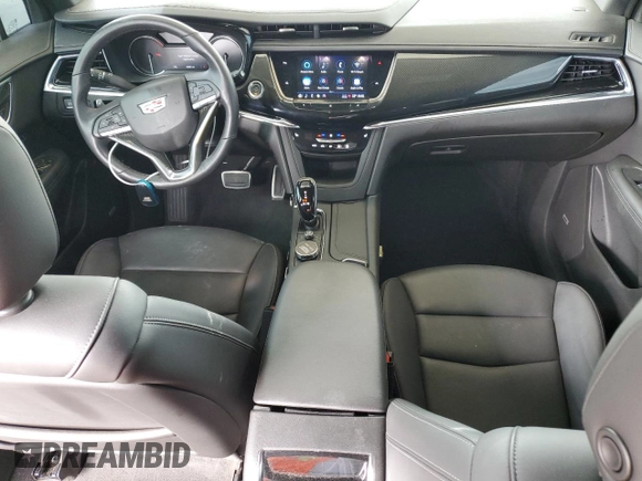 2021 Cadillac XT6 Sport with VIN 1GYKPGRS4MZ182492, listed as a Copart auction lot 75532004 with 38,081 mi miles and Salvage title. Bid and sale history available at DreamBid. Image 8.