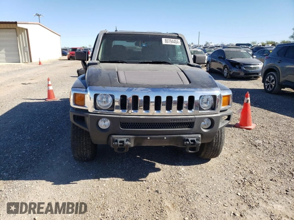 2006 Hummer H3 with VIN 5GTDN136X68196587, listed as a Copart auction lot 80794484 with 199,110 mi miles and Clean Title. Bid and sale history available at carsss.com. Image 5.