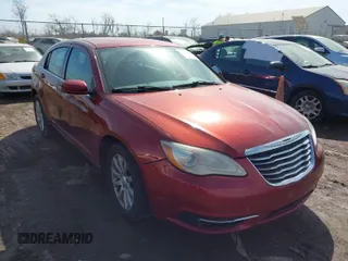 2011 Chrysler 200 Touring with VIN 1C3BC1FB7BN583983, listed as a IAAI auction lot 41807464 with 165,528 mi miles. Bid and sale history available at carsss.com. Image 1.