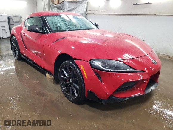 2023 Toyota Supra 3.0 with VIN WZ1DB0G03PW057335, listed as a Copart auction lot 48664395 with 11,108 mi miles and Salvage Title. Bid and sale history available at DreamBid. Image 4.
