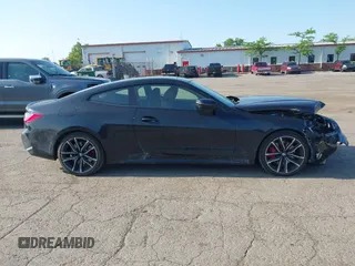 2023 BMW 4 Series 430i xDrive with VIN WBA73AP00PCM82945, listed as a IAAI auction lot 42470151 with 9,862 mi miles and . Bid and sale history available at DreamBid. Image 13.