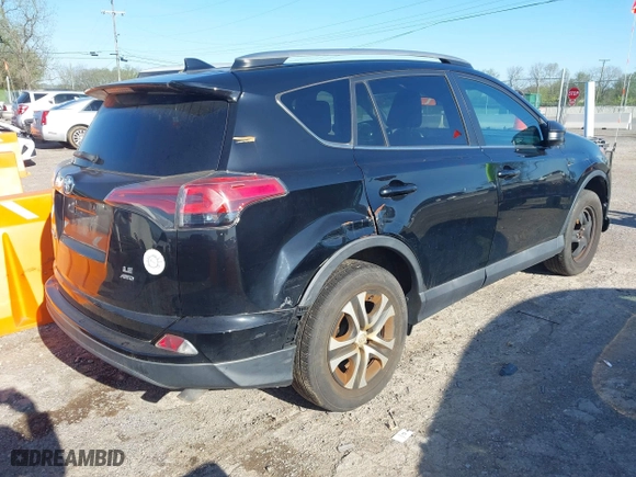 2017 Toyota RAV4 LE with VIN 2T3BFREV6HW579227, listed as a IAAI auction lot 42001564 with 150,431 mi miles. Bid and sale history available at carsss.com. Image 4.