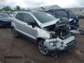 2020 Ford EcoSport SES z VIN MAJ6S3JL1LC362250, wystawiony jako IAAI lot #42321337 z przebiegiem 68 978 mil mil oraz . Historia ofert i sprzedaży dostępna na DreamBid. Obrazek 1.