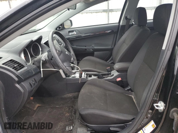2017 Mitsubishi Lancer ES with VIN JA32U2FU8HU009373, listed as a Copart auction lot 71533894 with 66,309 mi miles and Salvage Title. Bid and sale history available at carsss.com. Image 7.