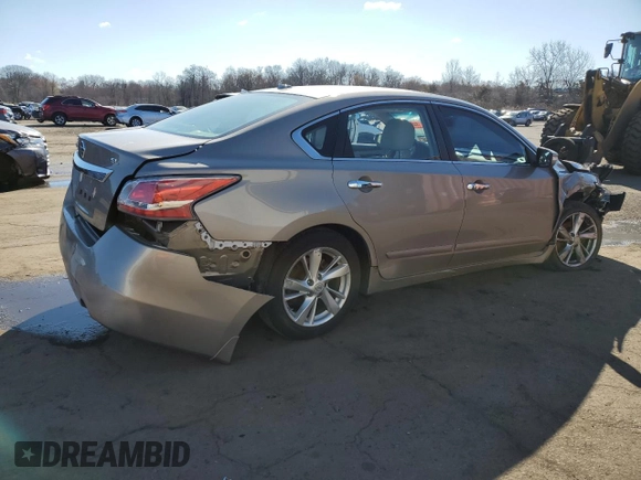 2015 Nissan Altima S with VIN 1N4AL3APXFN340671, listed as a Copart auction lot 50833795 with Not Provided miles and Salvage Title. Bid and sale history available at DreamBid. Image 3.
