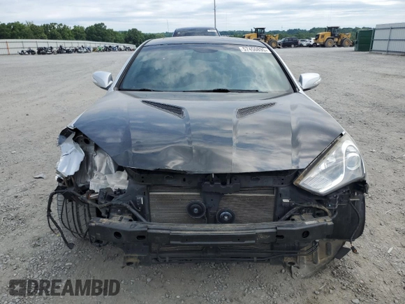 2015 Hyundai Genesis Coupe 3.8L Base with VIN KMHHU6KJ8FU126376, listed as a Copart auction lot 57450895 with 67,739 mi miles and Salvage title. Bid and sale history available at DreamBid. Image 5.