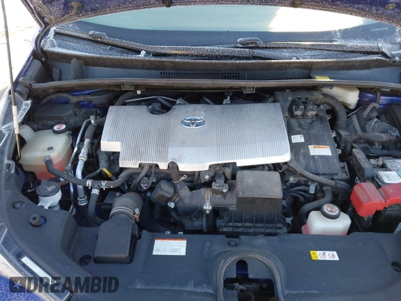 2018 Toyota Prius Two with VIN JTDKBRFU4J3597557, listed as a IAAI auction lot 41628706 with 141,555 mi miles. Bid and sale history available at carsss.com. Image 10.