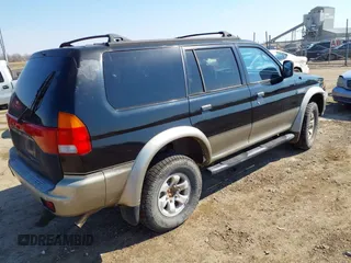 1999 Mitsubishi Montero Sport LS with VIN JA4LS31H4XP024827, listed as a IAAI auction lot 41652278 with 1 mi miles. Bid and sale history available at carsss.com. Image 4.