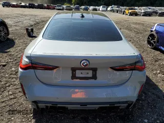 2021 BMW M4 Competition with VIN WBS33AZ08MCG63412, listed as a Copart auction lot 71305884 with 31,090 mi miles and Salvage Title. Bid and sale history available at carsss.com. Image 6.