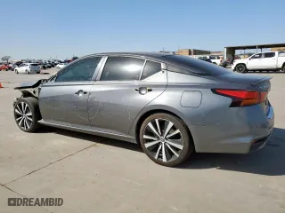 2022 Nissan Altima 2.5 SR with VIN 1N4BL4CV6NN328215, listed as a Copart auction lot 47202015 with 52,094 mi miles and Salvage Title. Bid and sale history available at carsss.com. Image 2.