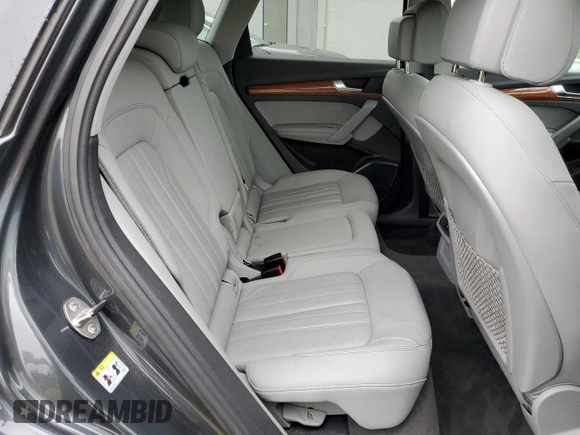 2021 Audi Q5 Premium Plus with VIN WA1BAAFY5M2100978, listed as a Copart auction lot 60649225 with 25,693 mi miles and Salvage title. Bid and sale history available at DreamBid. Image 11.