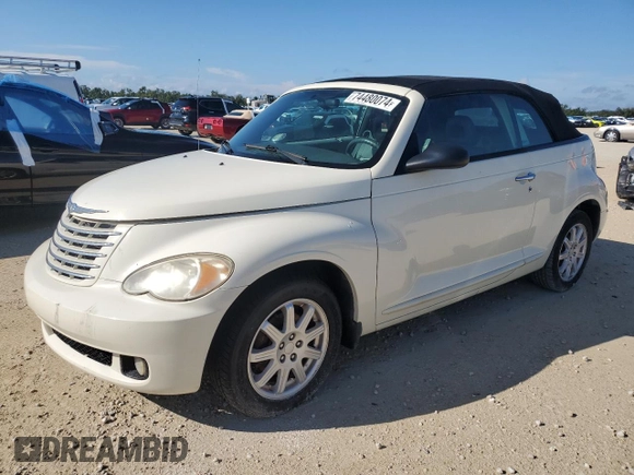 2007 Chrysler PT Cruiser with VIN 3C3HY45X17T591563, listed as a Copart auction lot 74480074 with 135,867 mi miles and Salvage Title. Bid and sale history available at carsss.com. Image 1.