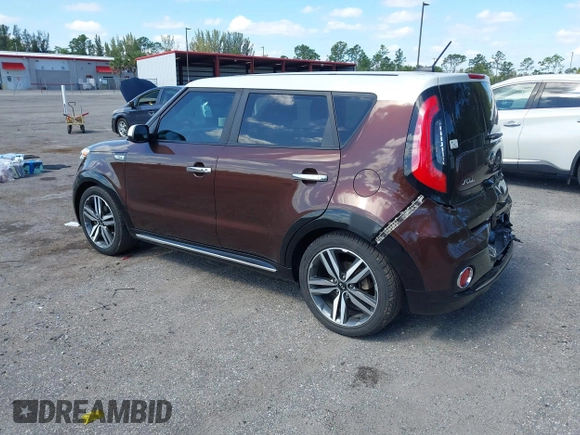 2017 Kia Soul + with VIN KNDJP3A58H7497538, listed as a IAAI auction lot 42045586 with 90,613 mi miles. Bid and sale history available at carsss.com. Image 3.