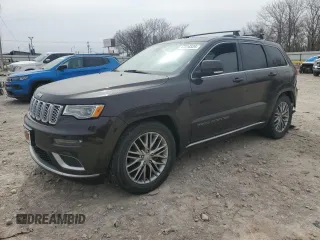 2017 Jeep Grand Cherokee Summit with VIN 1C4RJFJT4HC699594, listed as a Copart auction lot 47316525 with 116,465 mi miles and Salvage title. Bid and sale history available at DreamBid. Image 1.