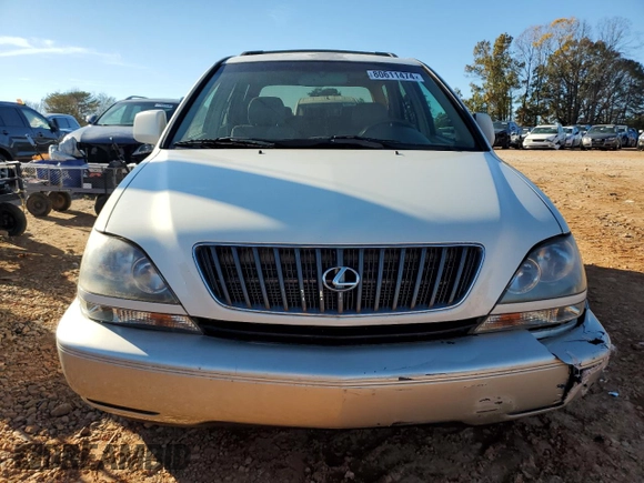 2000 Lexus RX 300 with VIN JT6HF10U2Y0144582, listed as a Copart auction lot 80611474 with 216,101 mi miles and Clean Title. Bid and sale history available at carsss.com. Image 5.
