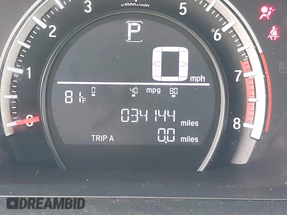 2016 Honda Civic Sedan LX with VIN 19XFC2F54GE068660, listed as a IAAI auction lot 41879984 with 34,144 mi miles. Bid and sale history available at carsss.com. Image 16.