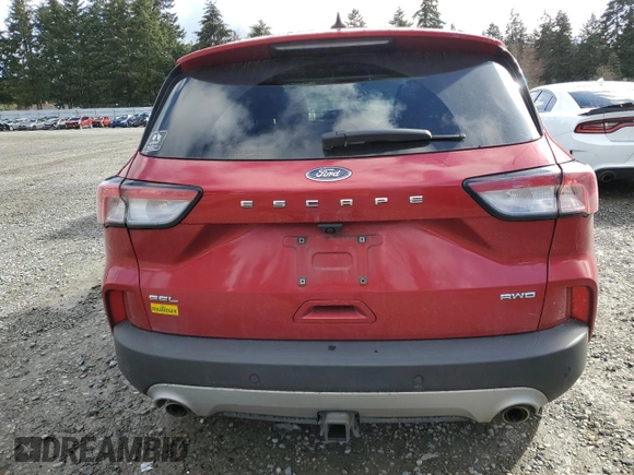 2021 Ford Escape SEL with VIN 1FMCU9H9XMUA36118, listed as a Copart auction lot 48482315 with 94,018 mi miles and Salvage Title. Bid and sale history available at DreamBid. Image 6.