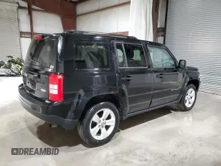 2017 Jeep Patriot High Altitude with VIN 1C4NJRFB4HD124583, listed as a Copart auction lot 48573335 with 163,047 mi miles and Salvage Title. Bid and sale history available at carsss.com. Image 3.