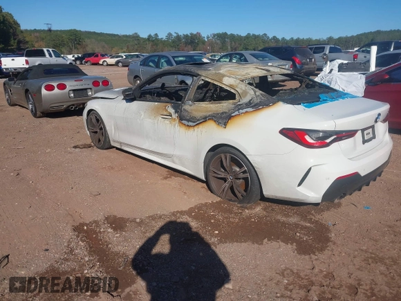 2021 BMW 4 Series 430i с VIN WBA53AP02MCG28705, выставлен на аукционе IAAI как лот 40944426 с пробегом Не указан миль и . История ставок и продаж доступна на DreamBid. Изображение 3.