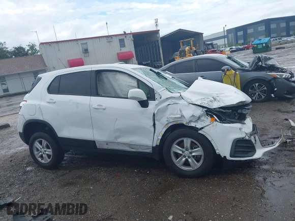 2022 Chevrolet Trax LS with VIN KL7CJNSM7NB543376, listed as a IAAI auction lot 42245284 with 74,681 mi miles and . Bid and sale history available at DreamBid. Image 14.
