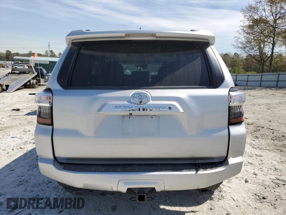 2021 Toyota 4Runner SR5 with VIN JTEMU5JR9M5878823, listed as a Copart auction lot 51042405 with 71,891 mi miles and Salvage title. Bid and sale history available at DreamBid. Image 6.