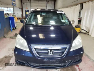 2006 Honda Odyssey EX-L with VIN 5FNRL38666B114457, listed as a Copart auction lot 46880885 with 176,033 mi miles and Salvage Title. Bid and sale history available at carsss.com. Image 5.